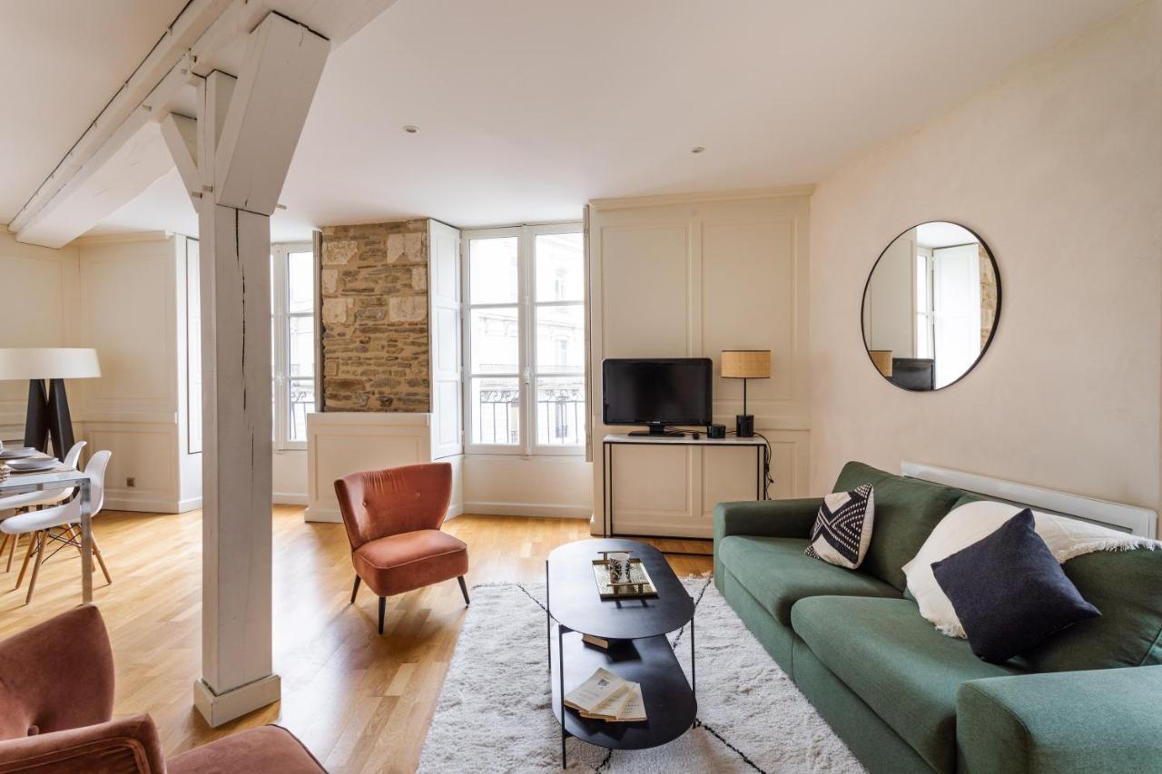 La Tourelle & L'Honore - 2 Appartements Dans Le Centre Historique De Rennes Kültér fotó