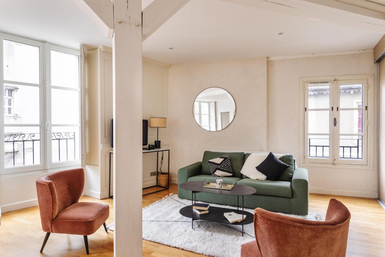 La Tourelle & L'Honore - 2 Appartements Dans Le Centre Historique De Rennes Kültér fotó